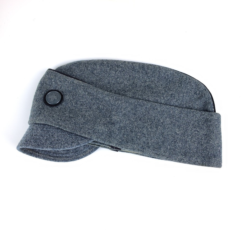 Vintage Swiss Army Multi Function Wool Military Cap - Signed