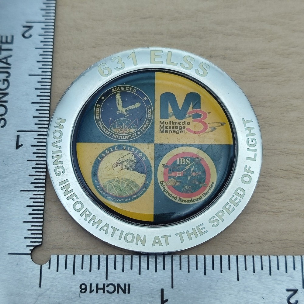 631st Electronic Systems So Challenge Coin