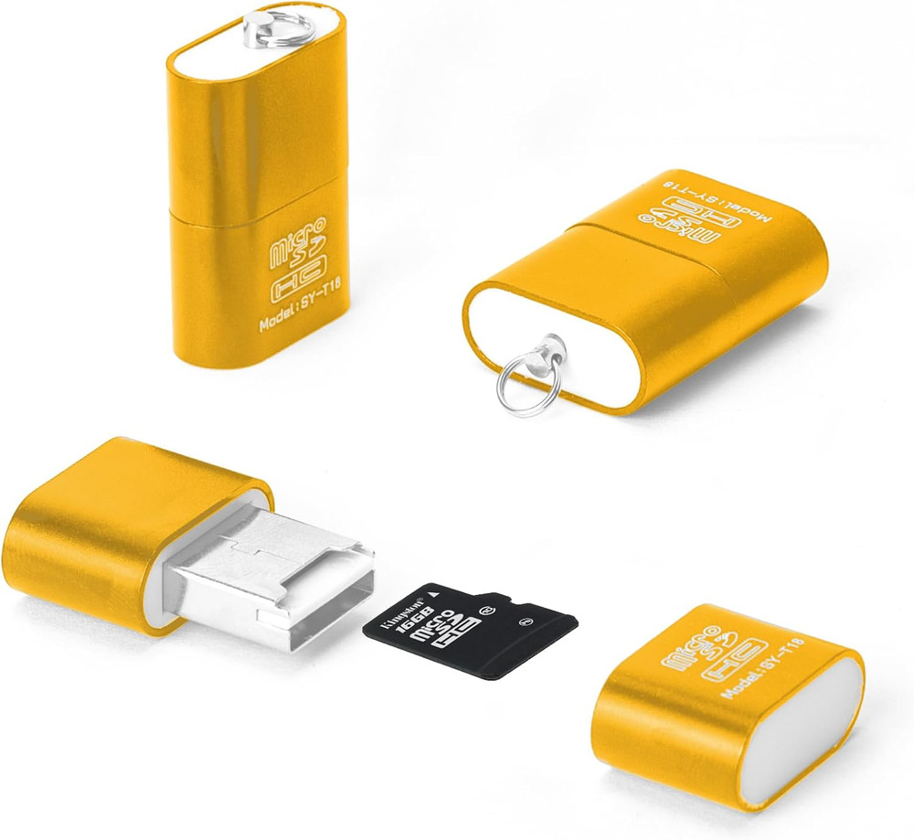 [3 Pack] Micro SD Card Reader for Android,Micro SD Card to USB Adapter, TF Ca...