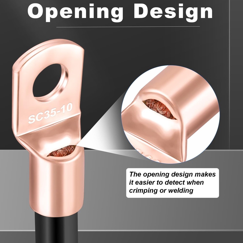 Taiss 160PCS Battery Cable kit+ Crimper Tool, Tool