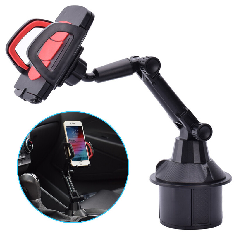 Upgraded Version Adjustable Car Cup Stand Car Holder Mount Cradle For Cell Phone