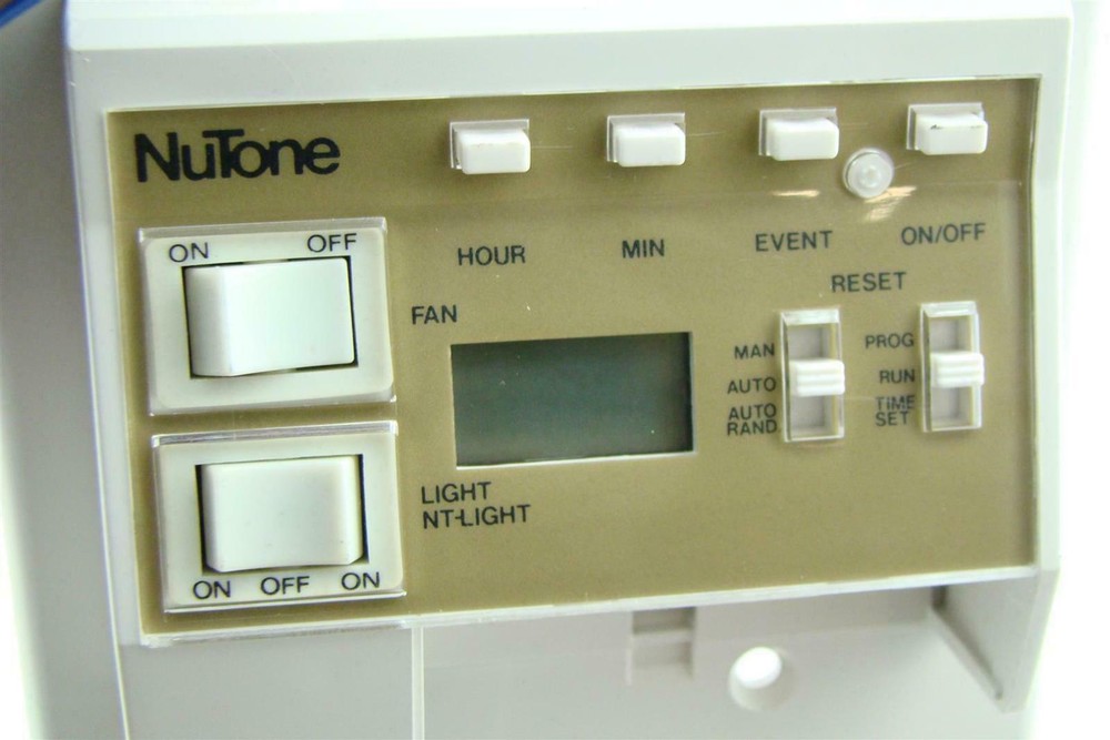 NuTone 24 hour digital Programmable timer 15 Amp 120V AC HST-24