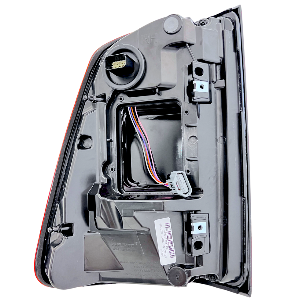 For 2019-2023 RAM 1500 [w/BLIS w/o Module] Full LED Tail Light Black Trim RH