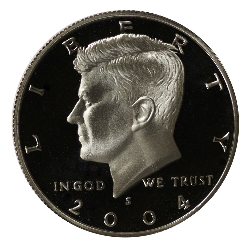 2004 S Kennedy Half Dollar Gem Deep Cameo Proof CN-Clad