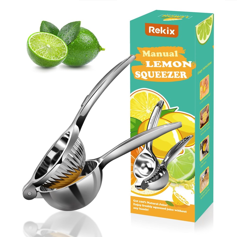 Lemon Squeezer Max Extraction Hand Press Heavy Duty Manual
