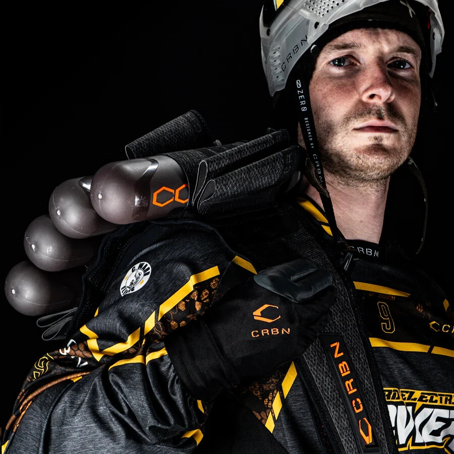 CRBN SC Harness 4 Pack - Black / Heather - Small / Medium - Paintball