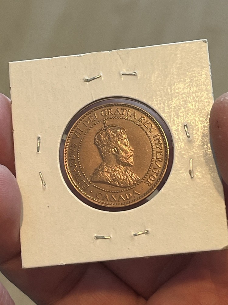1908 CANADA LARGE CENT ( High MS +++)