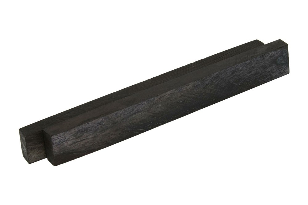 Dyed Bone Saddle Blanks Black/Grey - 3.5" x .43" x .14" - 2 pack