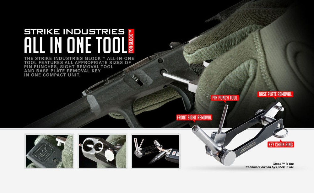 Strike Industries / Glock® Pistol Maintenance Tool - Made In USA