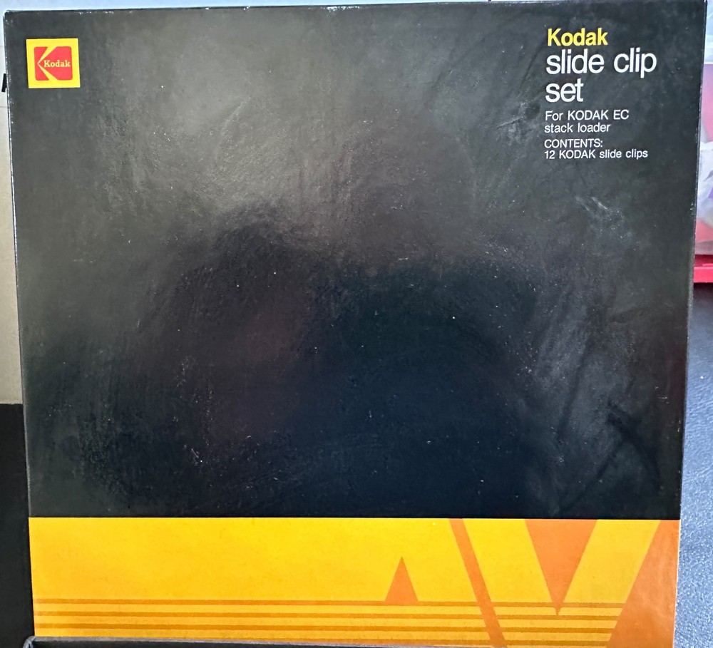 Three (3) Boxes, Kodak Slide Clips w/12 Clips per box -(36 Clips Total)