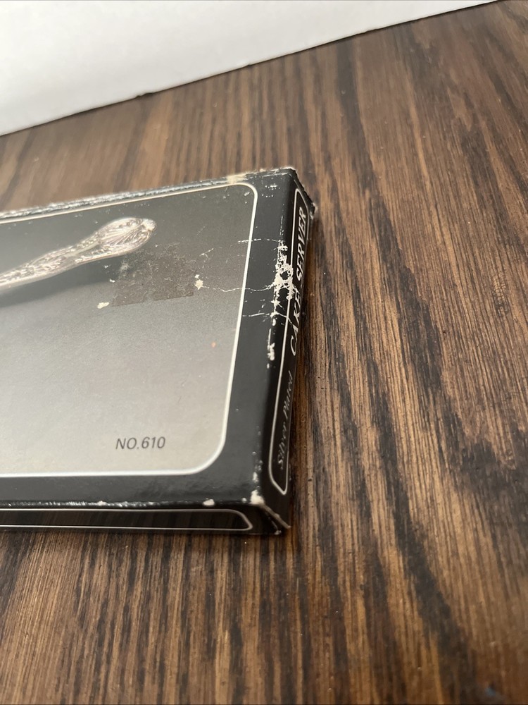 Silver Plated Cake Server, 12”, In Original Box