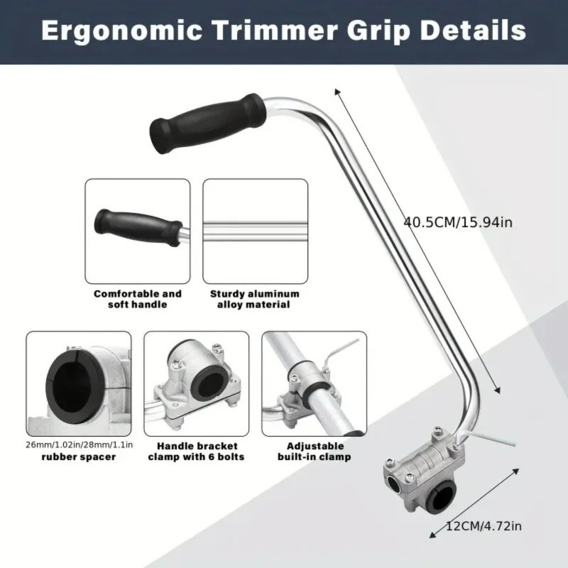String Trimmers Handle Weed Eater Handle Trimmer Handle, Lawn Trimmer Handle Ext