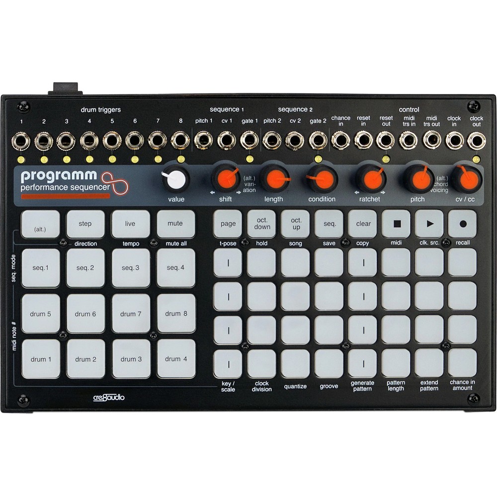 Cre8audio Programm Intuitive Performance MIDI and CV Sequencer