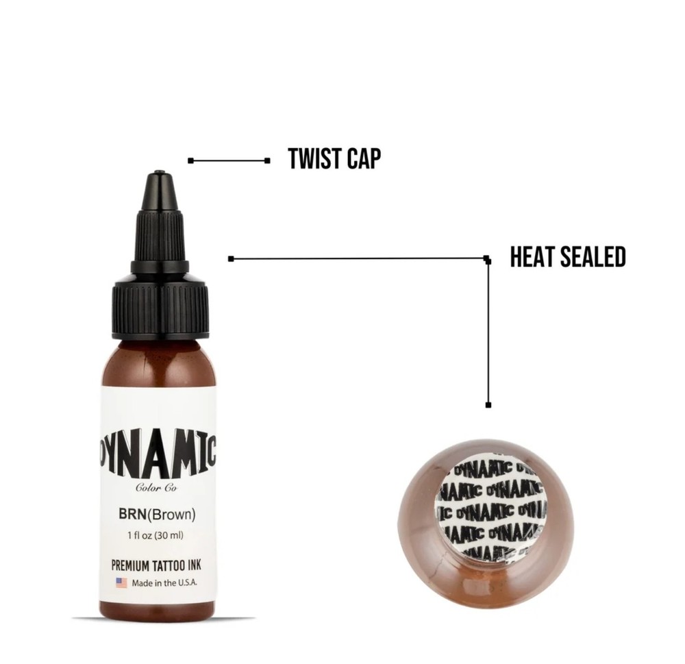 Dynamic Tattoo Ink Brown
