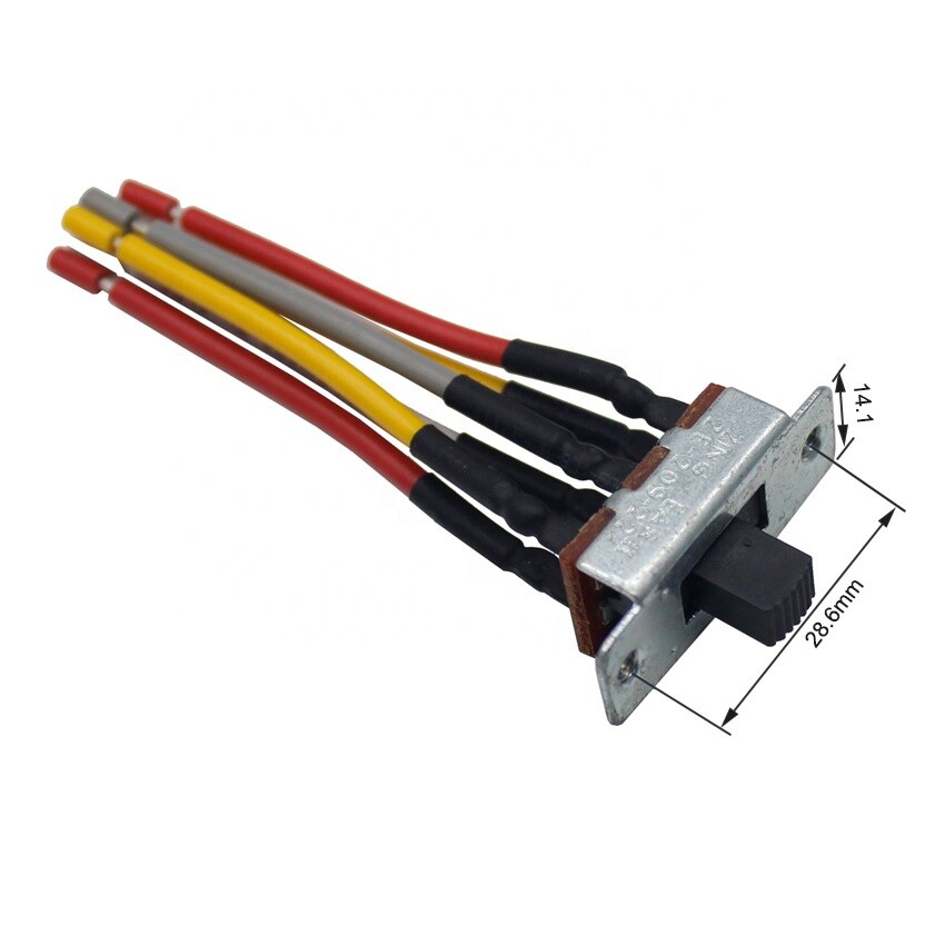 celling fan reverse direction DPDT on on Panel Mount Vertical wiring ZE-209-22