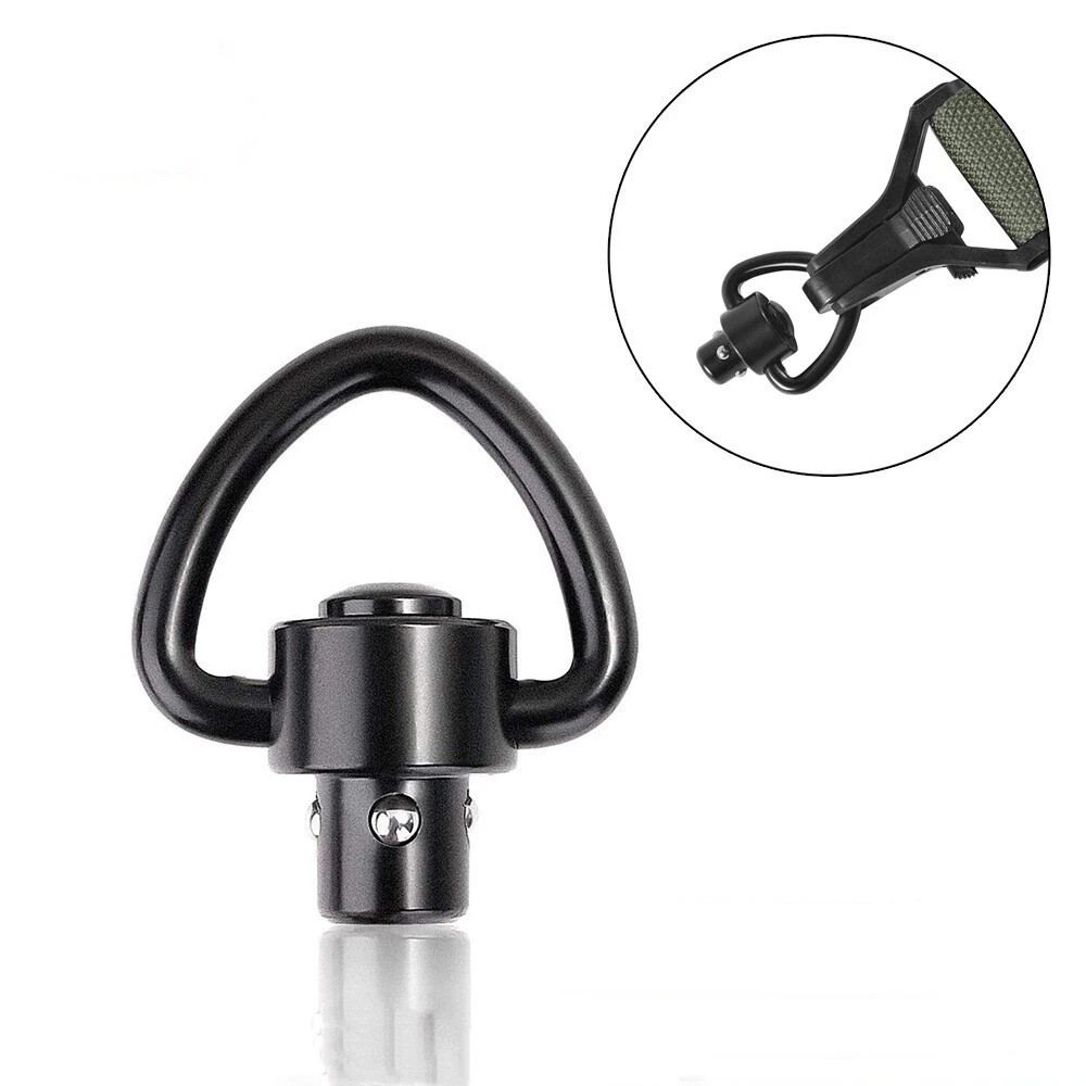 Push Button Quick Release Detachable Sling Swivel Mount Tactical Sling QD Loop