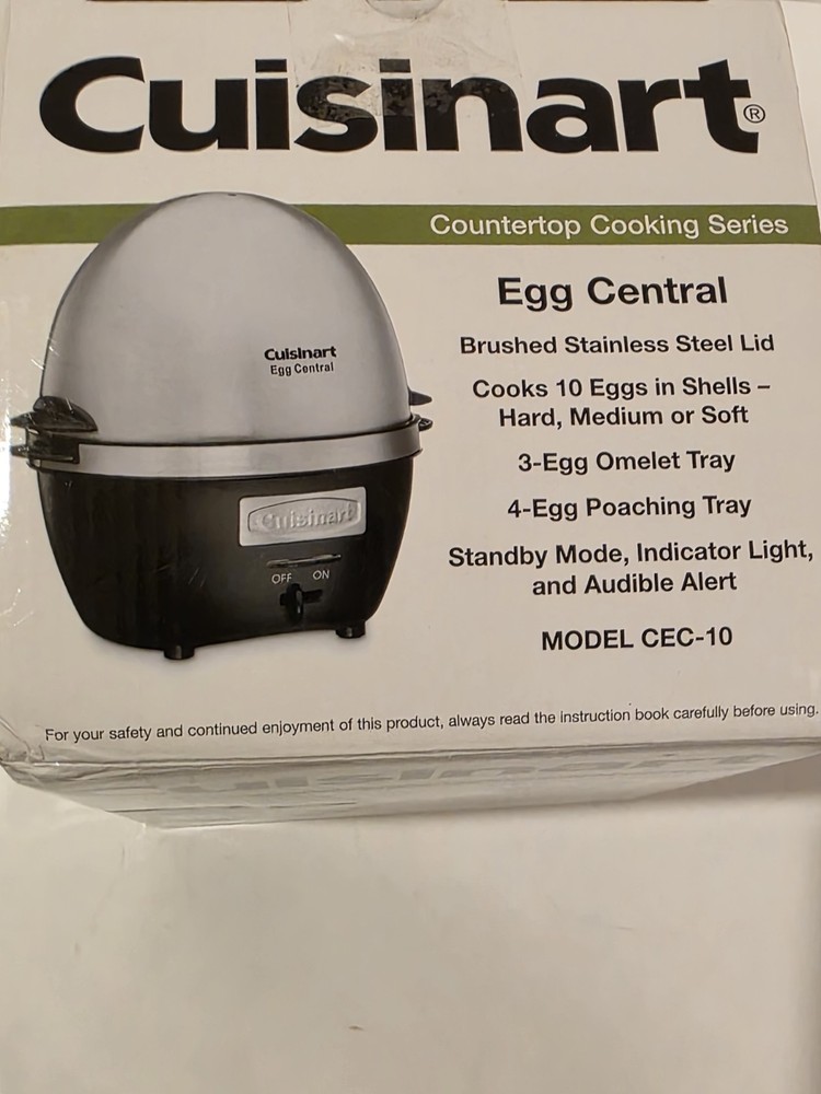 The Cuisinart CEC-10 Egg Central Countertop Egg Cooker