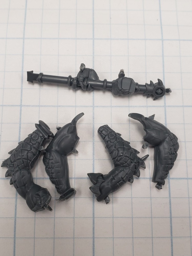 Warhammer Seraphon ARMORY Bits Kroxigor Raised Arms w Weapon Handle Set AR51