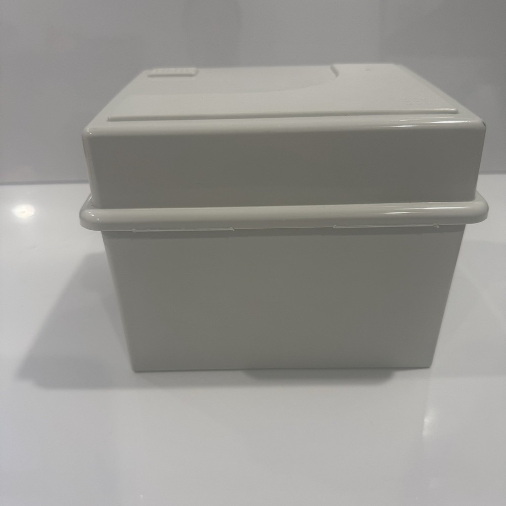 Fellowes Multi Media Organizer Storage Box CD Diskette Case w Lid