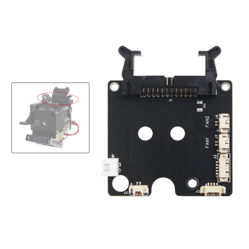 Precision Craftsmanship Enhanced Adapter Breakout Board for Spirte Extruder