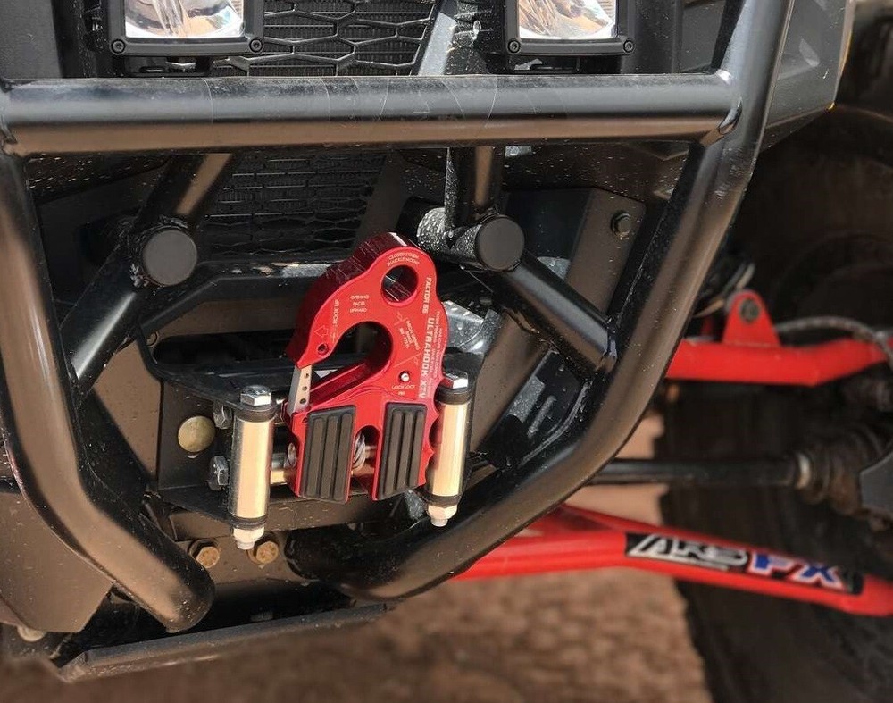 Factor-55 00275-06 ULTRAHOOK XTV Winch HOOK w/SHACKLE Mount GRAY