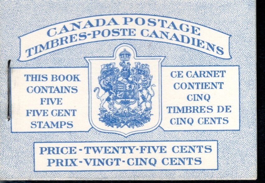 CANADA BOOKLETS UNITRADE 48a MY CHOICE - J61