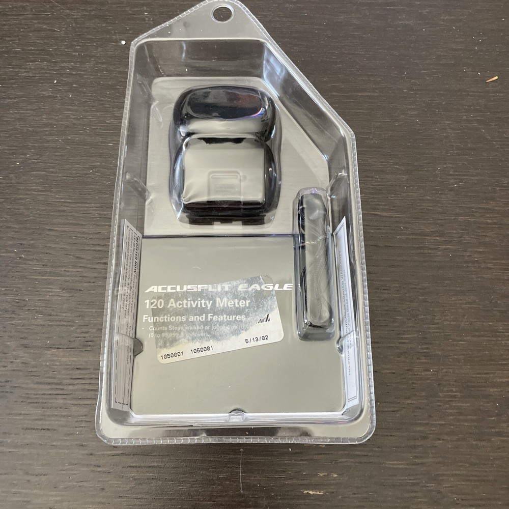 Accusplit Eagle AE120 Activity Meter - Pedometer - New - Sealed