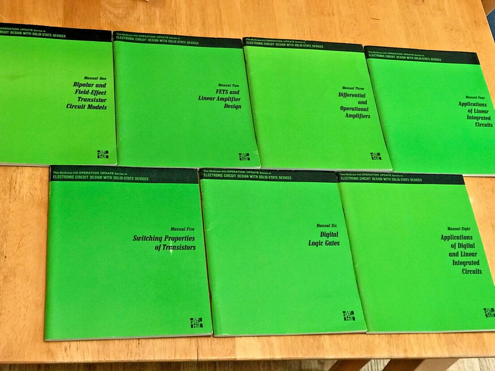 7 McGraw-Hill Operation Update Electronic Circuit Design Solid State Manual