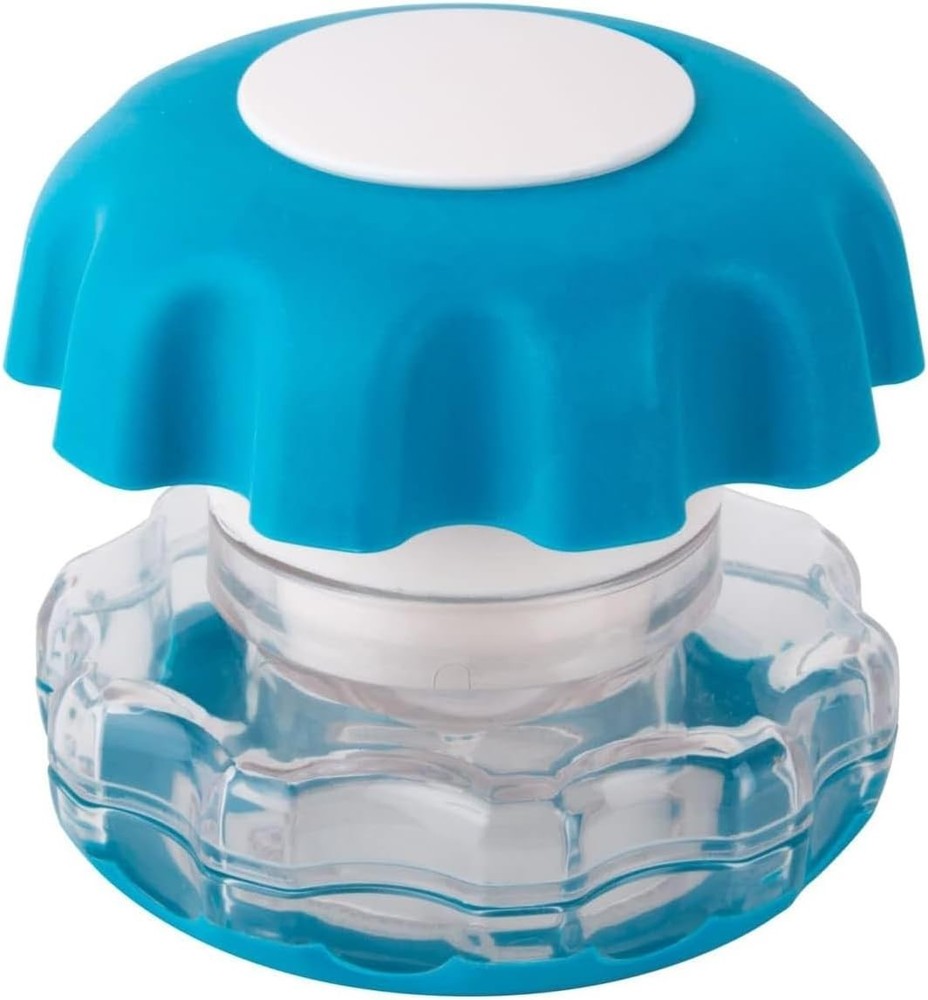 Crush Pill Vitamins Tablets Crusher Grinder with Storage Compartment Blue