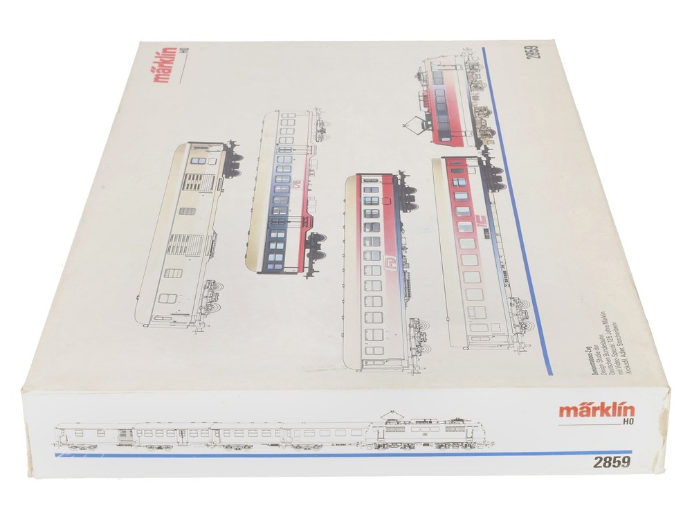 Marklin 2859 HO DB Demonstration Electric Train Set EX/Box