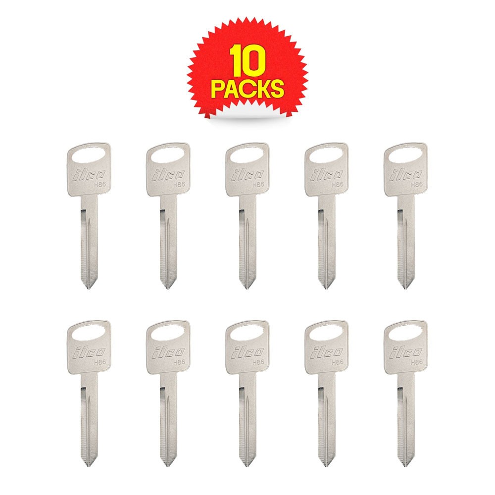 H86 Key Blank Nickel