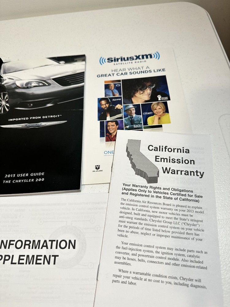 2013 User Guide The Chrysler 200