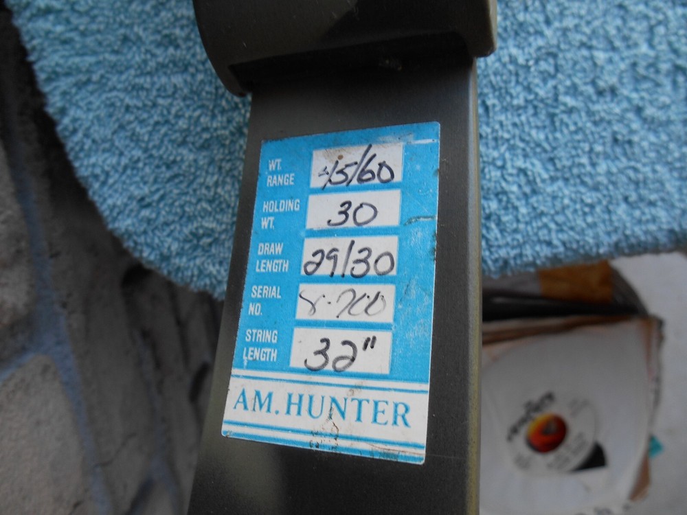 VINTAGE American Archery AM Hunter Compound Bow