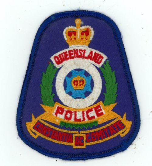 AUSTRALIA QUEENSLAND POLICE NICE SHOULDER PATCH SHERIFF