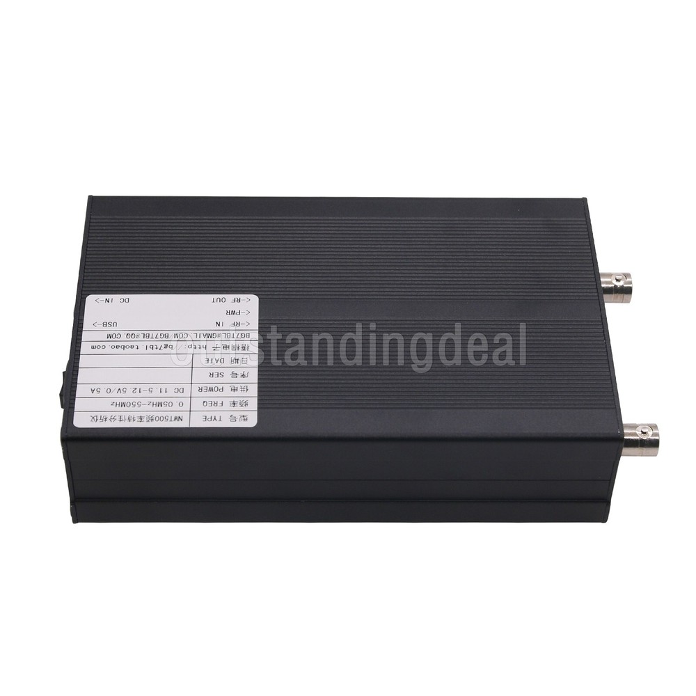 NWT500 50K-550M Frequency Sweep Analyzer Amplitude Frequency Meter DC12V ot25