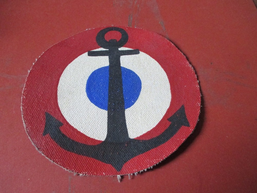1950'S-CURRENT FRENCH NAVAL AIR ARM  FLIGHT JACKET  PATCH