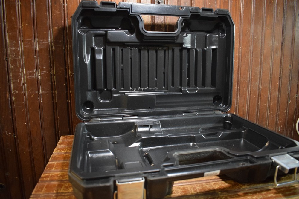 DEWALT 18V DRIVER DRILL BLOW MOLDED STORAGE CARRY CASE TOOL BOX EMPTY DW958K-2