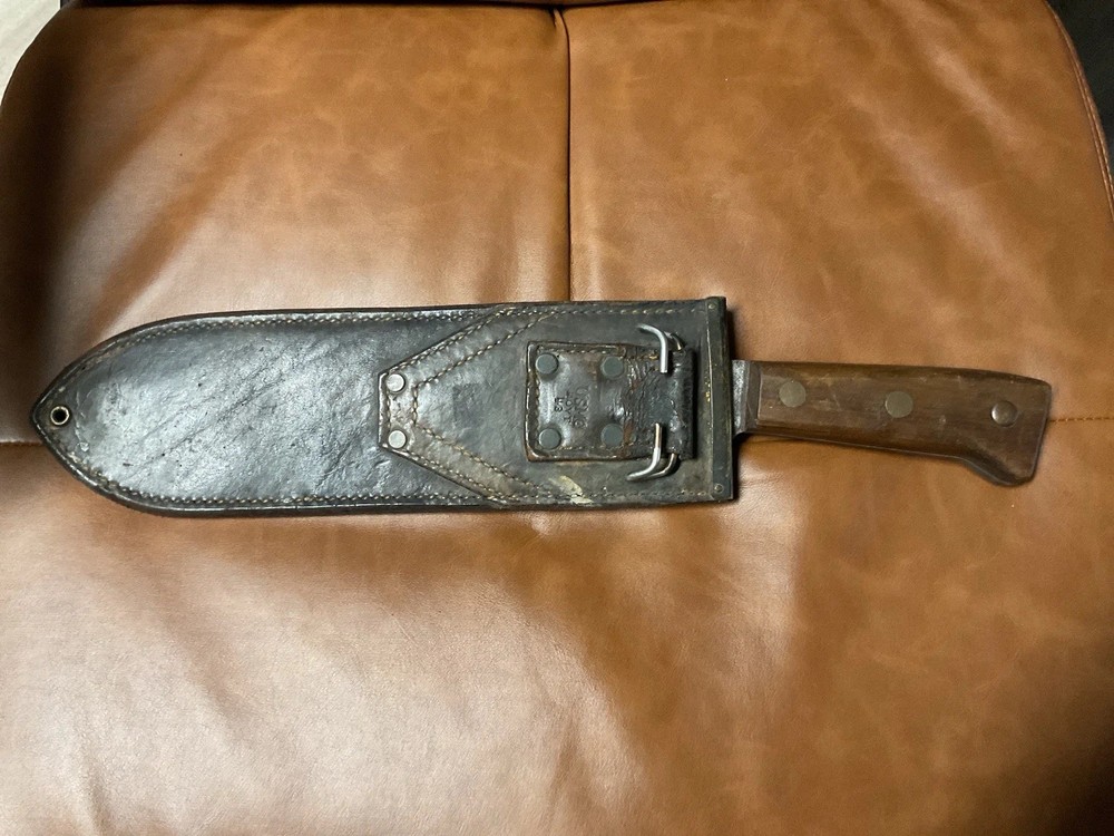 WWII BOLO Knife And Sheath