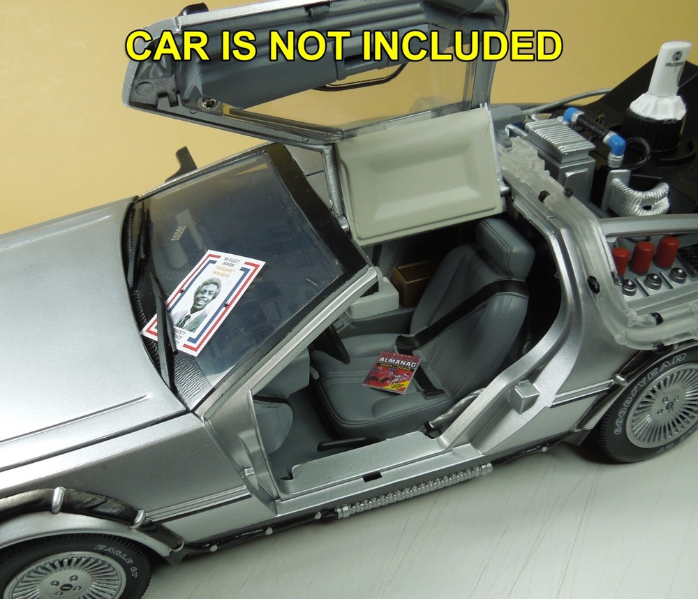 Back to the Future 1/15 scale Magazines and Documents - Large Assortment