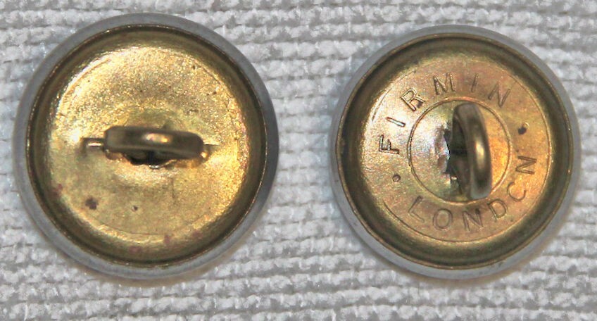 SET OF 14 ORIGINAL BRITISH KENT CONSTABULARY UNIFORM BUTTONS