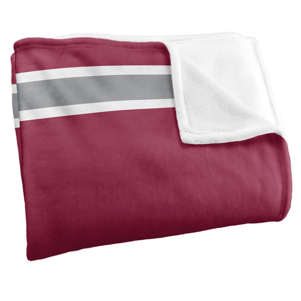 Henderson State University Primary Logo Stripes Silky Touch Throw Blanket