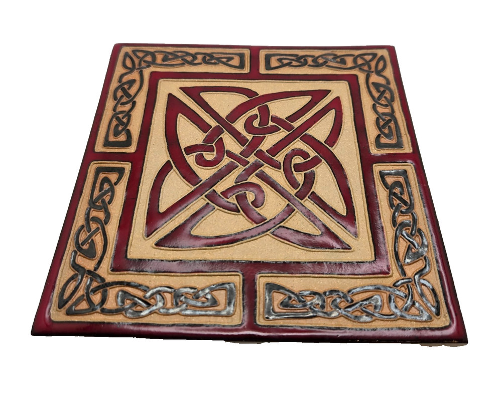 - Celtic Tile by Earthen Craft Pottery Lansing MI
