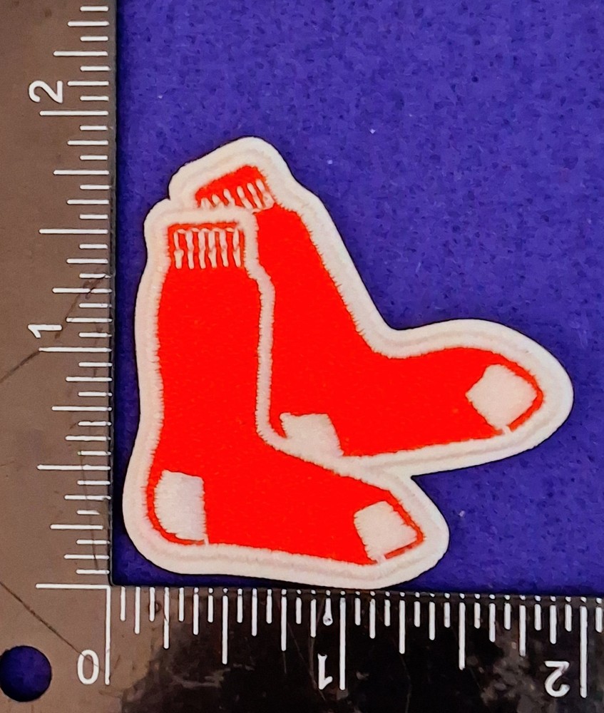 BOSTON RED SOX BASEBALL IRON ON PATCH