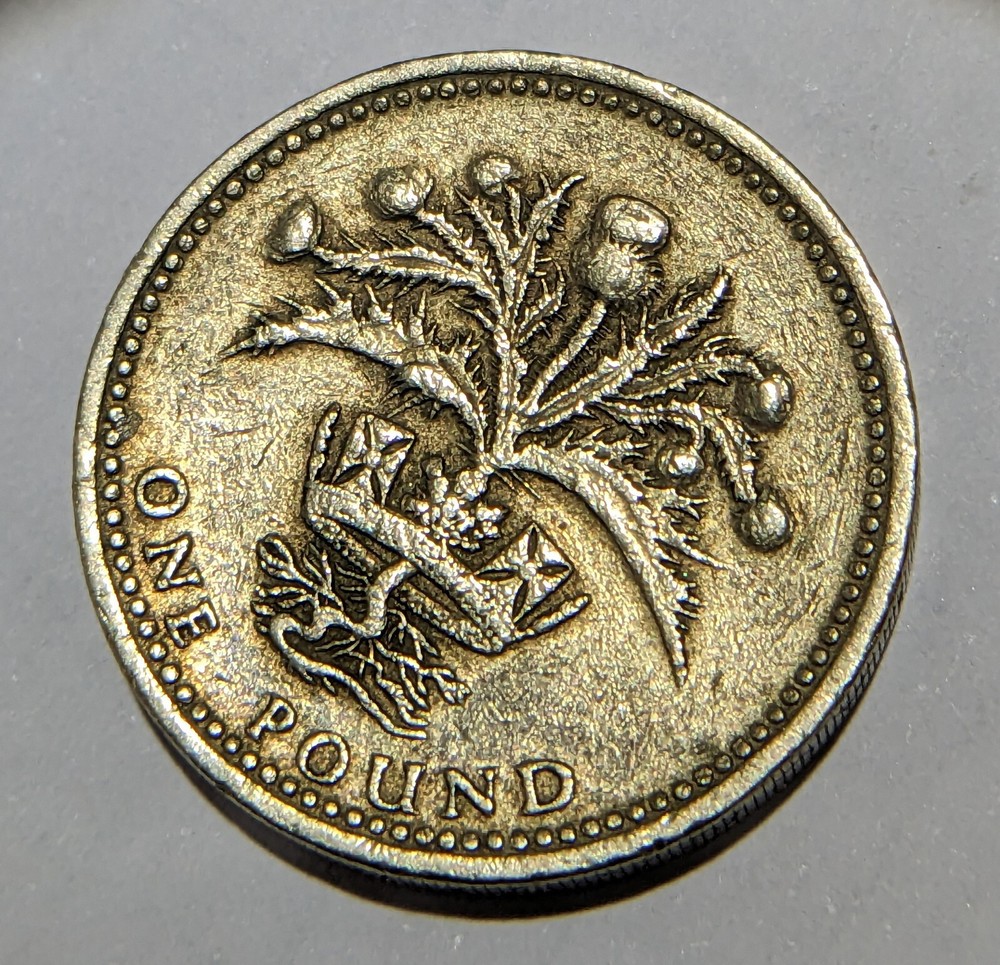 1989 one (1) UK pound