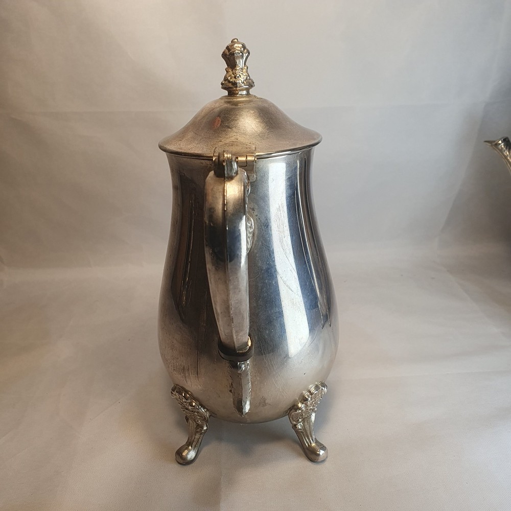 Vintage Silver Plated 4 psc Coffee/Tea Set (61)