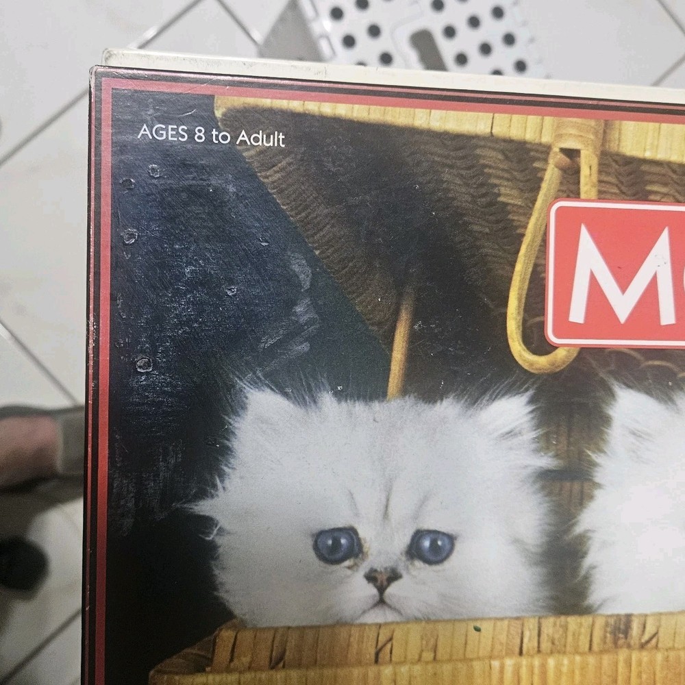 Monopoly Cat Lover's Edition Board Game 2007 COMPLETE Perfect Condition