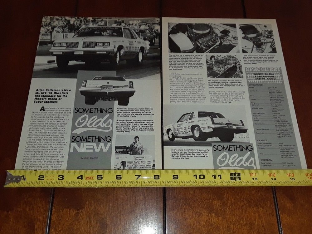 1984 OLDSMOBILE CUTLASS ORIGINAL ARTICLE