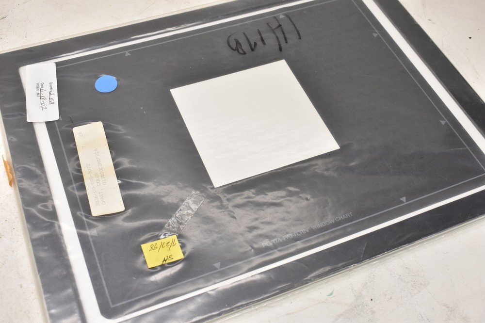 Porta-Pattern Window-Chart, 5836-00-000-5072