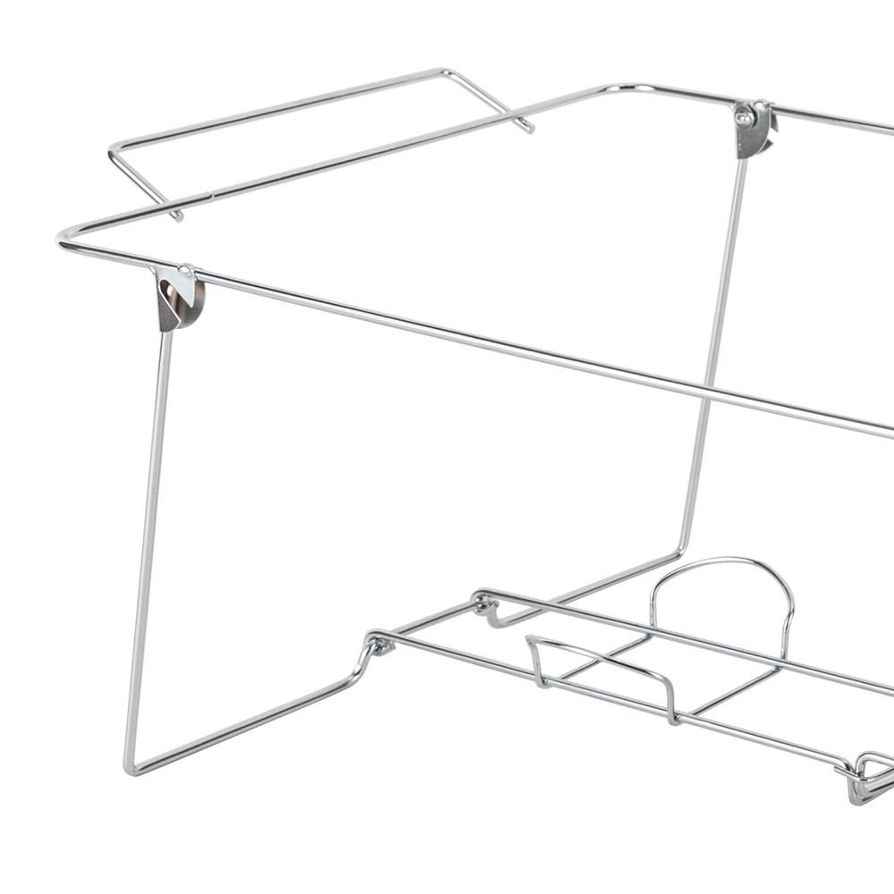 12pcs Foldable Chafing?Wire Racks Full Size Catering Buffet Stand Serving Tray