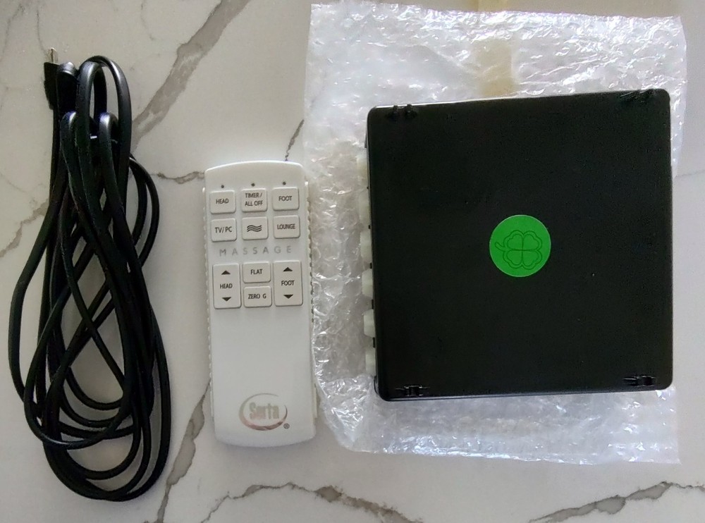 Serta - Ergomotion - Adjustable Bed 1.0 Control Box - K057 with remote